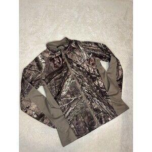 Huntworth Camo Hunting Jacket Mens M Full Zip Realtree Outdoor Gear Fleece